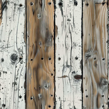 FLFK Rustic Wood Wallpaper,Peel and Stick Wood Grain Shiplap Design Wall Mural for Living Room, Bedroom, Kitchen, Office, Apartment Decor 16"x128" FLFK