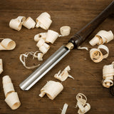 IMOTECHOM 1-Inches HSS Roughing Gouge Lathe Chisel Wood Turning Tools with Round Plastic Box and Hanging Bag IMOTECHOM