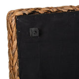 East at Main Woven Rattan Storage Coastal Coffee Table - Handwoven Natural Brown Rattan, Hidden Storage, Solid Wood Frame, 37x20x18 Inches (Natural) East at Main