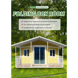 Tiny Homes for Sale Prefab,20ft & 40ft Portable Container Modular Foldable Customizable Tiny Houses to Live in for Adults with 1-4 Bedroom 1 Fully Functional Kitchen & Bathroom,Storm-Resistant Design Generic