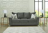 Signature Design by Ashley Stairatt Casual Sofa with Flared Arms, Gray Signature Design by Ashley