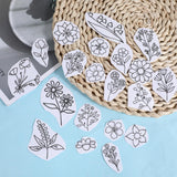 2 Sheets 39 PCS Water Soluble Embroidery Patterns, Stick and Stitch Embroidery Designs, Stick and Stitch Stencil Hand Stitching for Sewing Enthusiasts and Beginners, Large Flowers and Leaves YQQYG