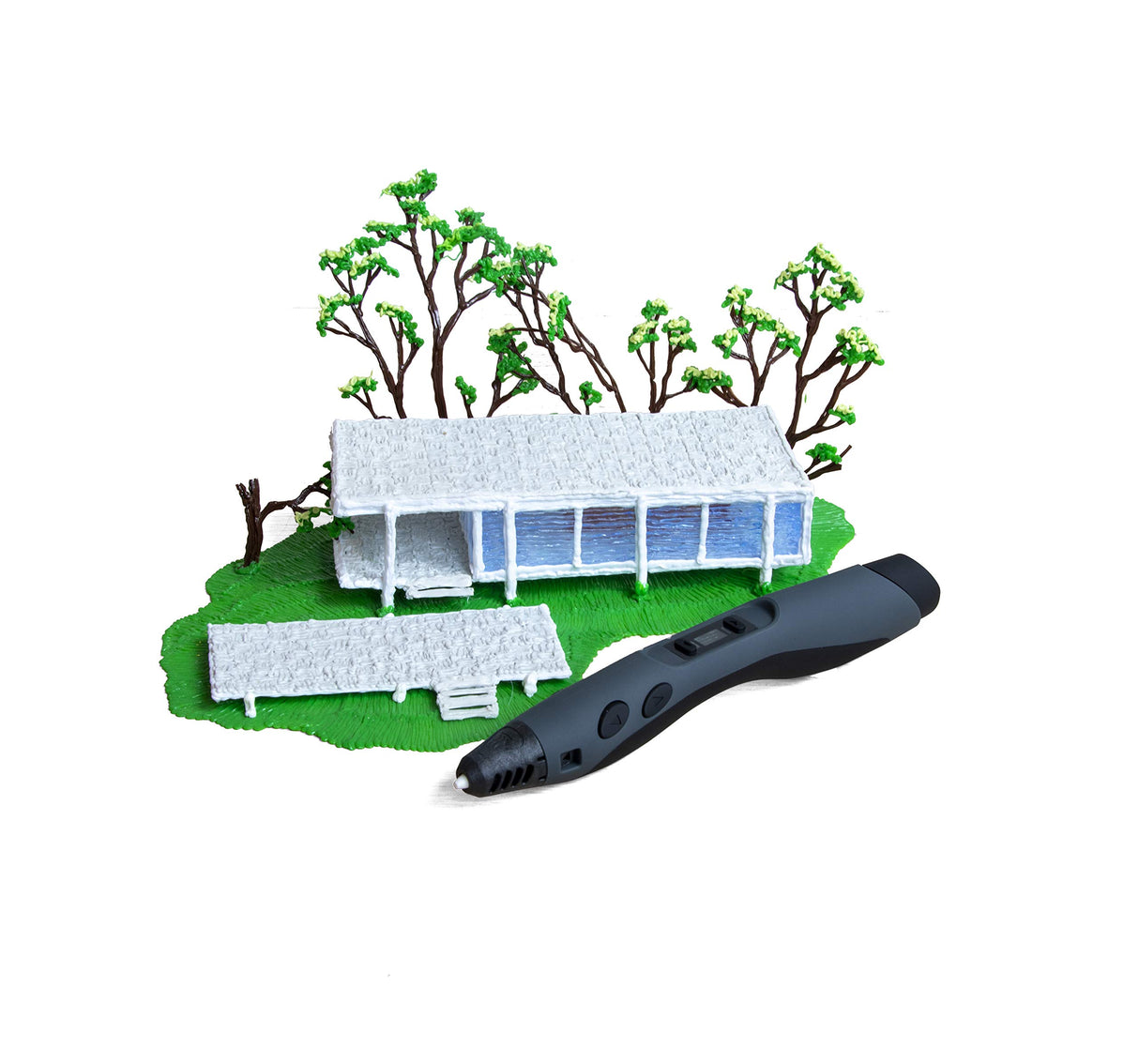 SCRIB3D 3D Printing Pen ABS Plastic Filament Refill Pack (10 Assorted Colors, 10 Feet Each),Filament- 10 Pack - 100 Ft SCRIB3D