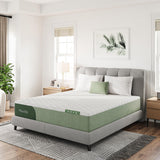 Novilla 12 Inch King Size Memory Foam Mattress with Cooling Gel Foam & Soft Cover for Spine Support & Pain Relief Medium Plush King Size Bed Mattress in a Box Novilla