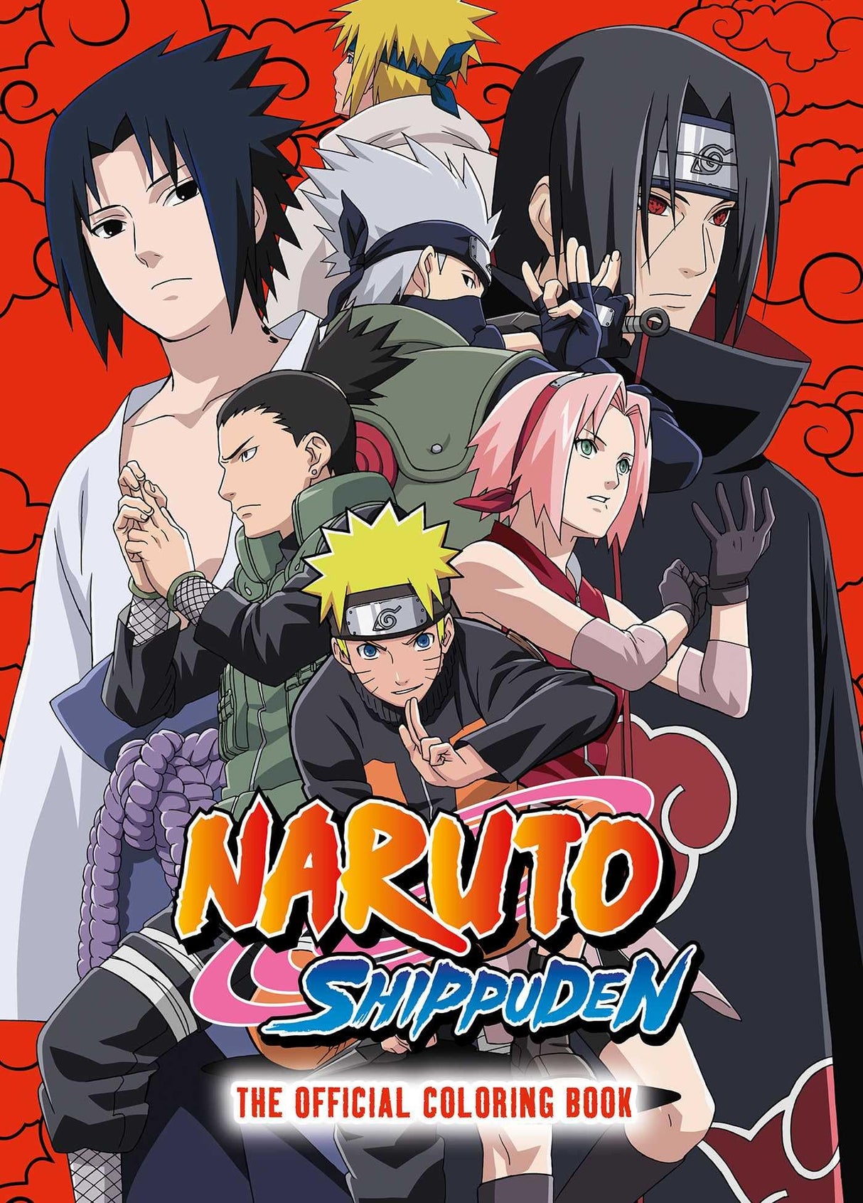 NARUTO SHIPPUDEN: The Official Coloring Book WoodArtSupply