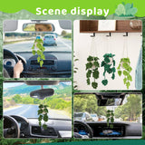 kdafio Crochet Kit for Beginners, Hanging Potted Plants Crochet Starter Kit with Step-by-Step Instructions and Video Tutorials Complete Crochet Kit for Beginners Decoration (Yellow Green Plants) kdafio