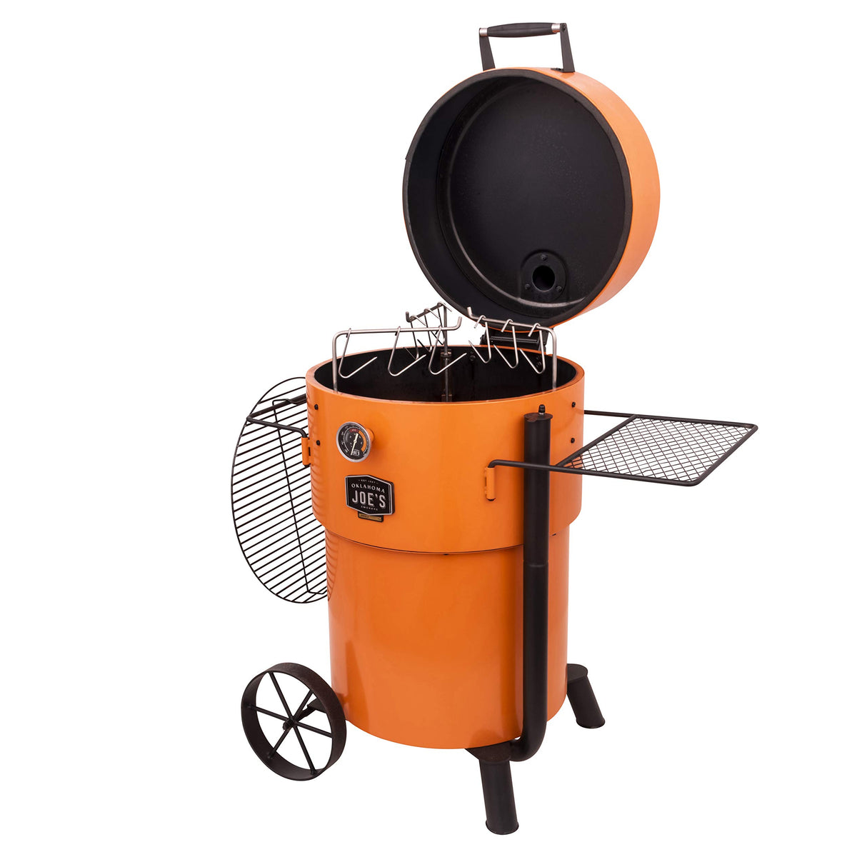 Oklahoma Joe's® Bronco Pro Drum Smoker, Orange - 19202100 Oklahoma Joe's