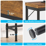 Tribesigns 70.9 Inch Rustic Industrial Console Table - Versatile Sofa & Entryway Table Tribesigns