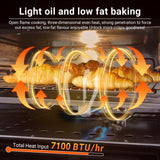 AMZCHEF 21 Inch RV Gas Range Stove 12V. Gas Range Oven for RV Use with 3 Burners, 1.77 Cu.Ft. Capacity Gas Oven, 28,100BTU, Open Flame Configuration, Knob work indicator, Heavy Duty Cast Iron Grates amzchef