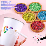 22000Pcs Resin Rhinestones for Bedazzling with Tweezers, Multicolor 2/3/4mm Rhinestones for Crafting with 3Pcs 10ml B7000 Jewelry Glue for DIY Crafts Clothing Tumblers Shoes Fabric Nail Art TINKRSTUFF