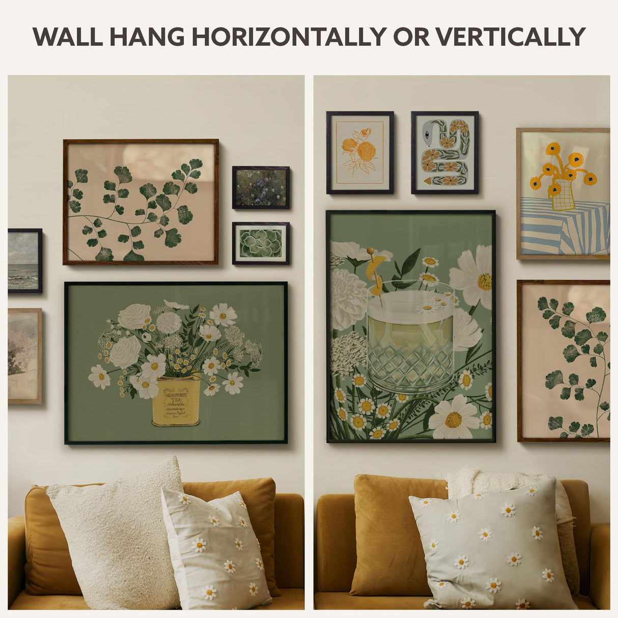 Opposite Wall - 18x24 in - Natural Solid Oak Wood Picture Frame - Lightweight, Versatile & Shatterproof - Wall Hanging Poster or Photo Frame - Wall Decor for Office, Gallery & Home Opposite Wall