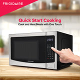 FRIGIDAIRE Stainless Steel Microwave Oven, Multi Function, Programmable, 1.1 Cu Ft 1000-Watt Frigidaire
