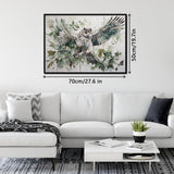 Owl Bird Puzzles for Adults, Animal Art Jigsaw Puzzles 1000 Pieces, Fantasy Forest Painting Puzzle BBOLDIN