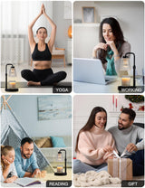 GODONLIF Candle Warmer Lamp with Timer Dimmable, Adjustable Height, House Warming Gifts New Home Room Decor, Birthday Gifts for Women Mom, Wax Warmer Lamp for Jar Candles with 2 Bulbs GODONLIF