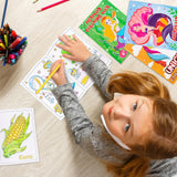 28PCS Coloring Books for Kids Party Favors: Ages 2-4 4-8 Easter,Summer End of the Year,Back to School,Halloween,Christmas Birthday Mini Gifts Bulk,Classroom Goodie Bags Stuffer Fillers(Not Duplicate) Geefuun