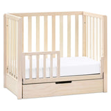 Carter's by DaVinci Colby 4-in-1 Convertible Mini Crib with Trundle Drawer in Washed Natural, Greenguard Gold Certified, Undercrib Storage DaVinci
