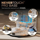 Shark Robot Vacuum & Mop Combo, PowerDetect NeverTouch Pro, Self-Emptying, Self-Refill with Self-Clean Pad Wash & Dry, 60-Day Debris Capacity, 30-Day Refill Tank, 5 PowerDetect Technologies, AV2800ZE Shark