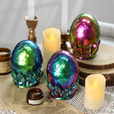 LET'S RESIN Dragon Egg Resin Molds, Large Resin Jar Resin Epoxy Molds with Lid and Crystal Cluster Base, Lifelike Dinosaur Egg Silicone Molds for Epoxy Resin, DIY Craft LET'S RESIN