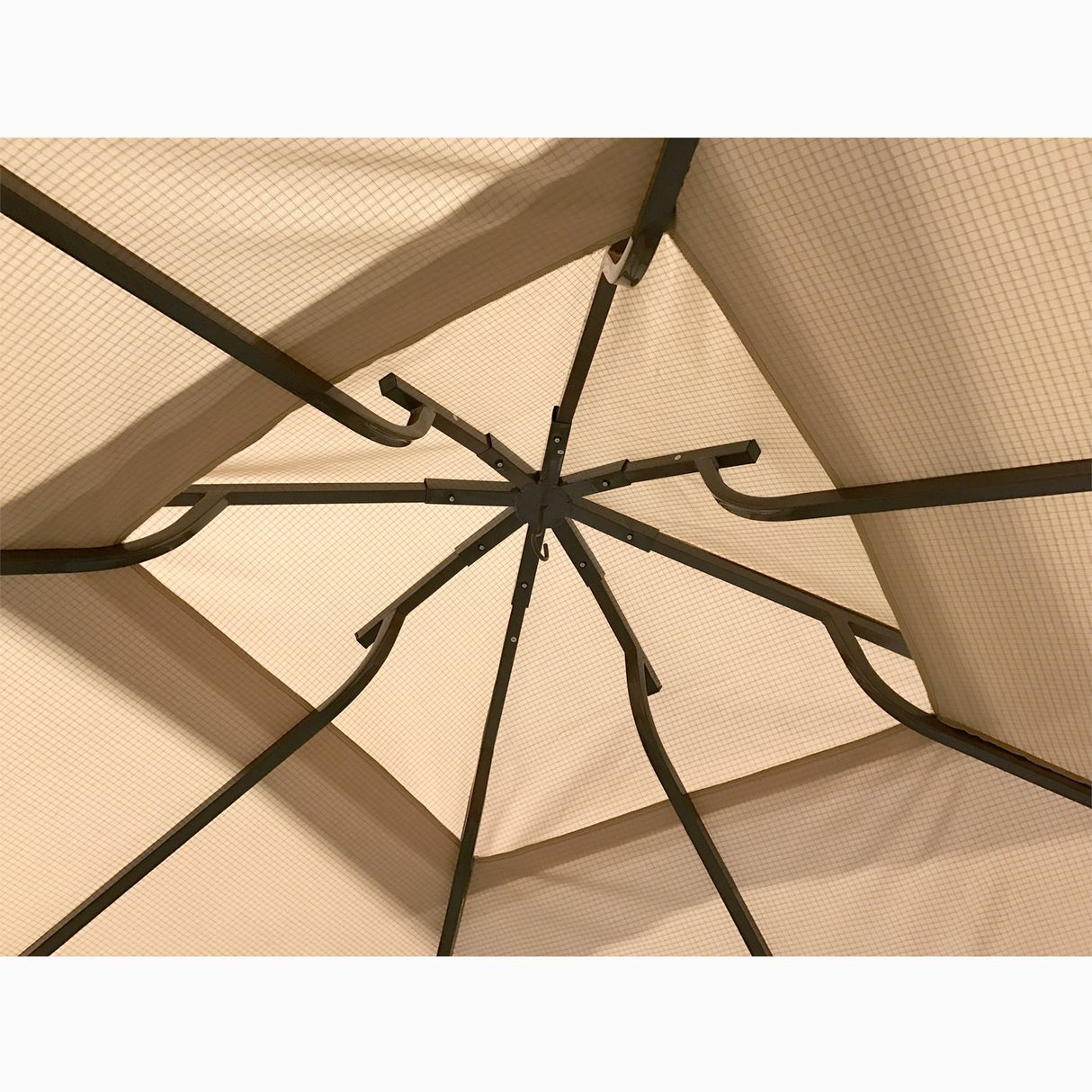 Garden Winds Replacement Canopy Top Cover for Xtremepower 10x10 Wicker Gazebo - Riplock 500 Garden Winds