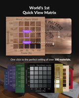 WECREAT Vision 40W Laser Engraver and Cutter Machine with Automatic Conveyor Feeder, Fume Extractor, 4-in-1 Rotary, Air Assist, Laser Bed for DIY Engraving and Cutting Acrylic Wood Metal Leather WECREAT