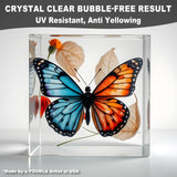 POURLA Deep Pour Epoxy Resin 1.5 Gallon, 2 to 4 Inch Pour Depth, Bubble Free, Low Viscosity, Heat Resistant Epoxy Resin for River Table, Carbon Fiber, and Crafts POURLA