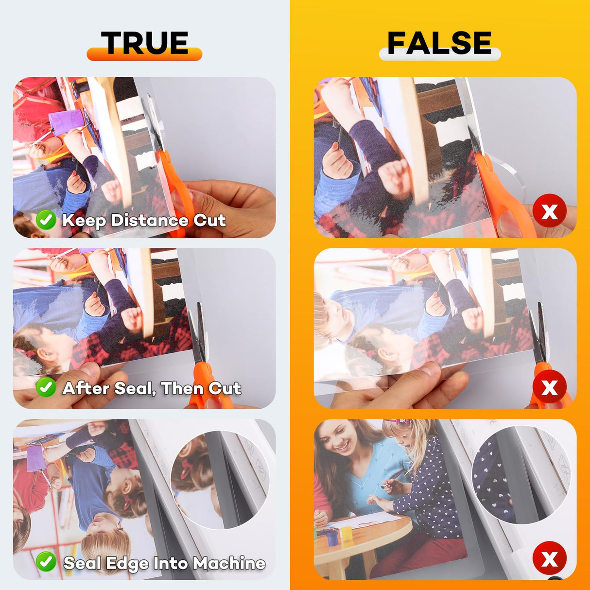 300 Pack Laminating Sheets, 3 Mil, 9 x 11.5 Inches Thermal Laminating Pouches Lamination Sheet Paper for Laminator, Clear, Letter Size, Office and School Supplies FURWEY