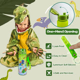 YOFUN Decorate Your Own Dinosaur Water Bottle for Boys,Dinosaur Arts and Crafts for Kids, Dinosaur Toys for Boys Birthday, Christmas, Ages 3-4-6-8 (Dinosaur Theme) Y YOFUN
