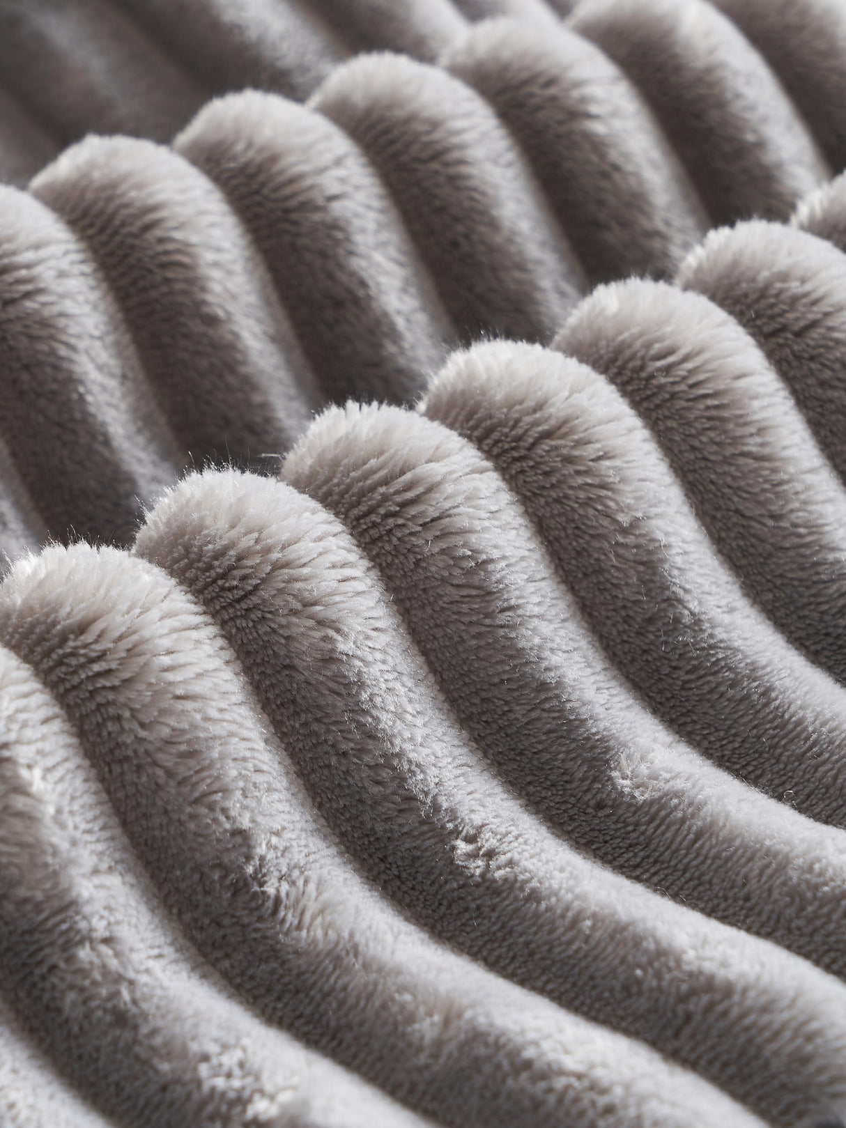 KEIKI 150" U-Shaped Oversized Corduroy Modular Sectional Sofa with 2 Ottomans and Multi Functional Console, 6-Seater Upholstered Couch with USB and 2 Cup Holder, Easy Assembly, for Living Room, Grey KEIKI