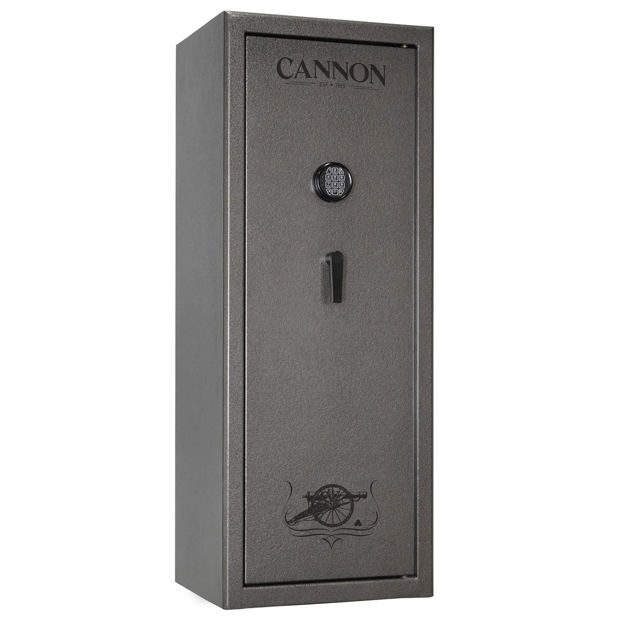 Cannon 30-Minute Fireproof Gun Safe – Large Fire-Resistant Steel Safe for 20 Long Guns & 4 Handguns with Electronic Lock, Door Organizer (Charcoal Gray) CANNON SAFE