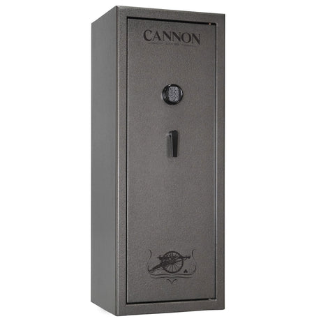 Cannon 30-Minute Fireproof Gun Safe – Large Fire-Resistant Steel Safe for 20 Long Guns & 4 Handguns with Electronic Lock, Door Organizer (Charcoal Gray) CANNON SAFE