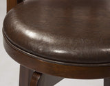 Hillsdale Presque Isle Swivel Stool, Bar Height, Cherry Hillsdale