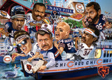 MasterPieces 500 Piece Sports Jigsaw Puzzle for Adults - NFL Chicago Bears All-Time Greats - 15x21 Masterpieces
