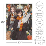 AQUARIUS Harry Potter Yume Puzzle (1000 Piece Jigsaw Puzzle) - Glare Free - Precision Fit - Virtually No Puzzle Dust - Officially Licensed Harry Potter Collectibles - 20x28 Inches AQUARIUS