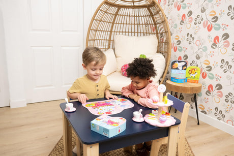 Crocodile Creek 12-Piece Mini Jigsaw Puzzle - Fun Floor Puzzles for Kids Ages 2-4 and Up - Heavy-Duty Shaped Box for Storage - Sweet Unicorn - 12" x 9" Finished Crocodile Creek
