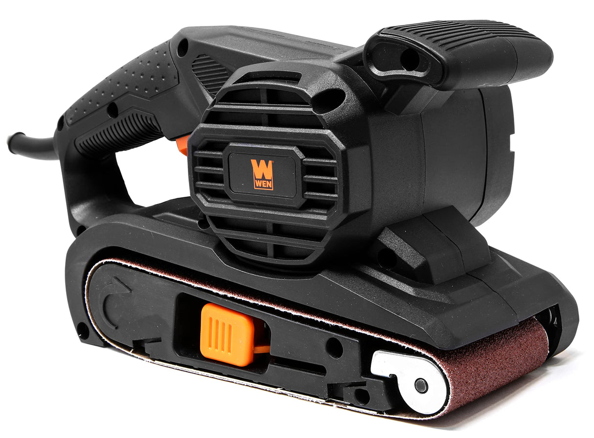 WEN HB6319 6.3-Amp 3-by-18-Inch Handheld Portable Belt Sander, Black WEN