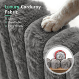 Jocisland King Size Storage Bed Frame with 51.2" Tall Upholstered Headboard, Built-in 6 Drawers & Bookcase, USB Ports & RGB LED Lights, No Box Spring Needed,Grey Jocisland