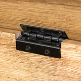 Walker Edison Julian Rustic Farmhouse Lift Top Entry Bench with Bottom Rack, 48 Inch, Barnwood Walker Edison