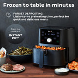 Instant Pot Vortex 6QT XL Air Fryer, 4-in-1 Functions that Crisps, Roasts, Reheats, Bakes for Quick Easy Meals, 100+ In-App Recipes, is Dishwasher-Safe, from the Makers of Instant Pot, Black Instant Pot