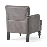 Christopher Knight Home Malone Tufted Club Chair, Slate 28D x 29.5W x 33.5H Inch Christopher Knight Home