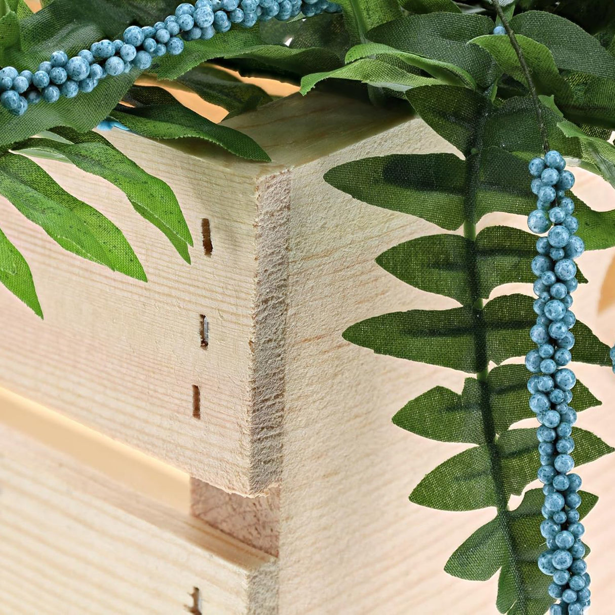 Good Wood by Leisure Arts Wooden Crate, Country, 3pc, Wood Crate Unfinished, Wood crates for Display, Wood crates for Storage, Wooden crates Unfinished, Pine, 18"x12.5"x9.5" Good Wood by Leisure Arts