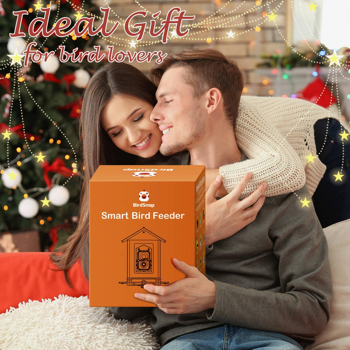 birdsnap® APS - Metal Bird Feeder with Camera Solar Panel 32GB Card, AI Identify 10000+ Birds Camera Feeder, 2K HD Live View Auto Record Bird Video, Ideal Xmas Gift for Bird Lovers birdsnap