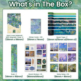 PANZIYU Charming Oil Painting DIY Journal Kit, Scrapbook Kit for Girls Ages 8-14,Journaling Art Crafts for Women, Scrapbooking Supplies，Stationary Set for Teens - The Cabbage Patch PANZIYU