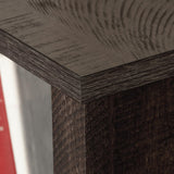 Sauder Miscellaneous Storage 9 Cube Storage Bookcase, Blade Walnut Finish Sauder