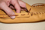 Realeather Adult Moccasin Leathercraft Kit, 12-13, Saddle Tan Brown Realeather