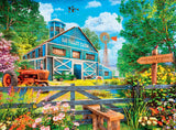 Buffalo Games - Dominic Davison - Oak Valley Farm - 1000 Piece Jigsaw Puzzle for Adults -Challenging Puzzle Perfect for Game Nights - Finished Size is 26.75 x 19.75 Buffalo Games