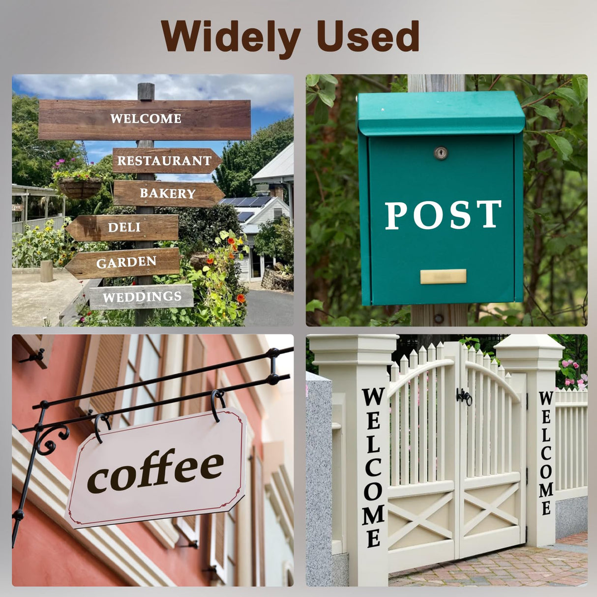 Amrules 65 Pcs 4 Inch Plastic Painting Stencils Reusable Letters Numbers and Symbols Stencil Art Crafts Interlocked Drawing Templates Set for Wood, Walls, Fabrics, Rocks Amrules