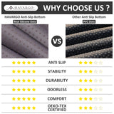 HAVARGO Recliner Cushions for Elderly, 20x20x4 Inch Thick Chair Cushion for Shorter Users Patent Design Soft Tufted Dual Layer Booster Seat Cushions for Seniors Recliner Risers Taupe 1P HAVARGO