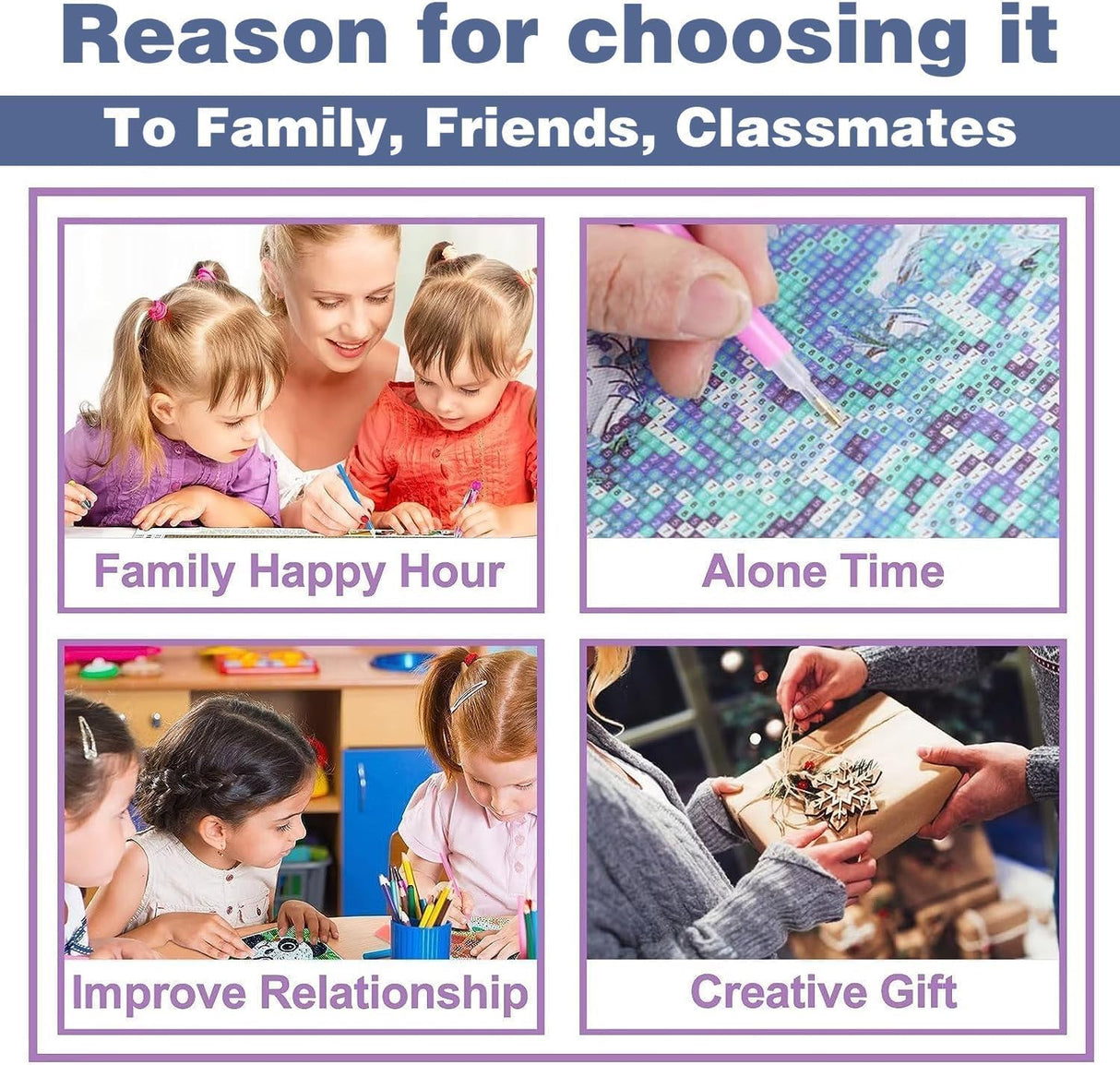 EIBEILI Dragonfly Diamond Art Painting Kits for Adults - Full Drill Diamond Paintings for Beginners, Round 5D Paint with Diamonds Pictures Gem Art Painting Kits DIY Adult Crafts Kits 12x12inch EIBEILI