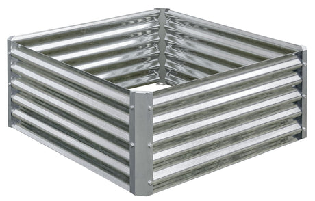 Arrow Sheds GrowIT Galvanized Steel Raised Flower and Plant Bed for The Garden or Greenhouse, 36" x 36" x 17" Arrow