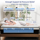 VERHOPE Full Mattress, 12 Inch Full Hybrid Mattress in a Box with Memory Foam, Medium Firm, Euro Top, Reinforced Edge Support, Pressure Relief & Motion Isolation, CertiPUR-US Certified VERHOPE